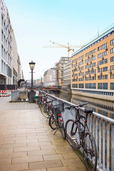 Vista della città di Amburgo, Germania — Foto Stock