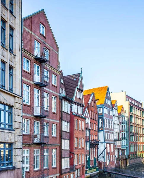 Vista sulla città di Amburgo — Foto Stock