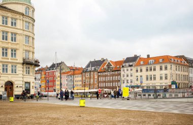 Copenhagen şehir merkezinin görünümü