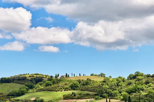 Paisaje Toscana, Toscana, Italia — Foto de Stock