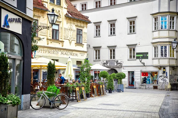 格拉茨，奥地利的街景 — 图库照片