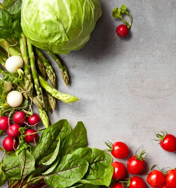 Varias verduras frescas — Foto de Stock