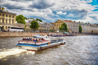 Fontanka Nehri, Saint-Petersburg görünümünü 