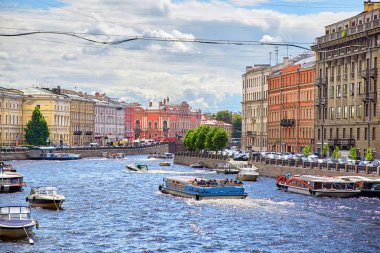 Fontanka Nehri, Saint Petersburg, Rusya Federasyonu