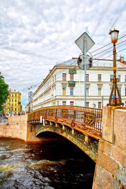 Kilisenin Savior görünümünü dökülen kan ve Rus Müzesi, St.Petersburg, Rusya Federasyonu