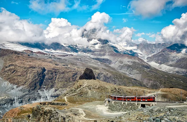 Gornergrat Zermatt, İsviçre, İsviçre Alpleri — Stok fotoğraf