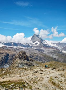 Gornergrat Zermatt, İsviçre, Matterhorn