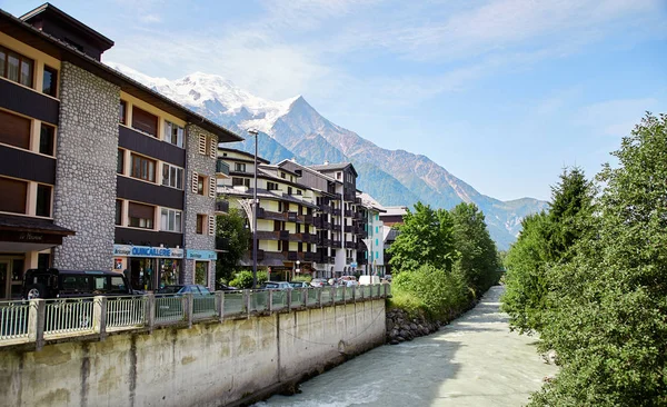 Chamonix Mont Blanc, Γαλλία — Φωτογραφία Αρχείου