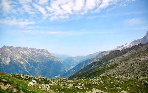 Krajobraz Alp Francuskich — Zdjęcie stockowe