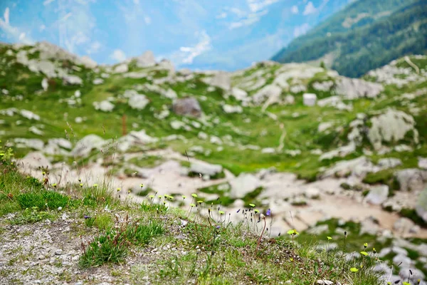 Ландшафт французских Альп — стоковое фото