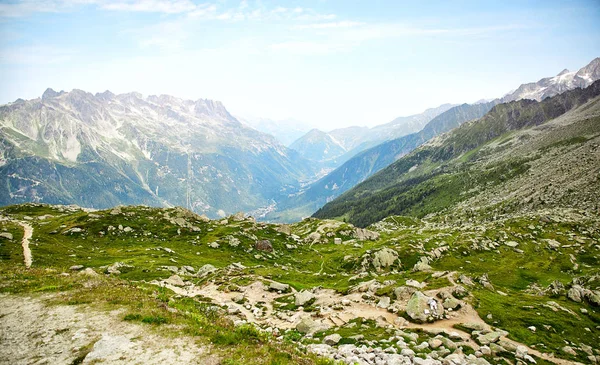A francia Alpok tájképe — Stock Fotó
