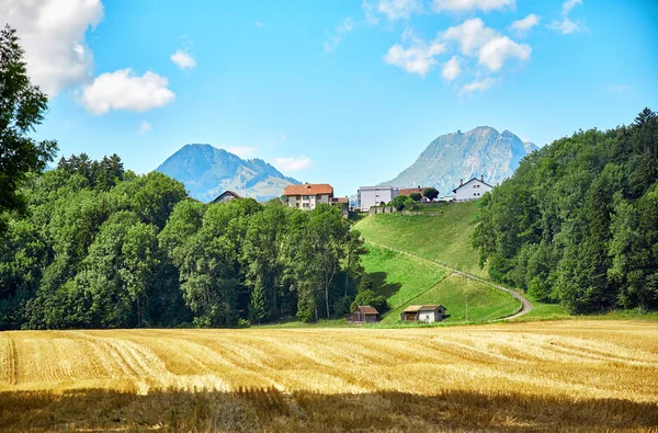 Paisaje de Suiza — Foto de Stock