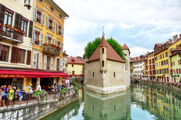 Vista del casco antiguo de Annecy - Francia — Foto de Stock