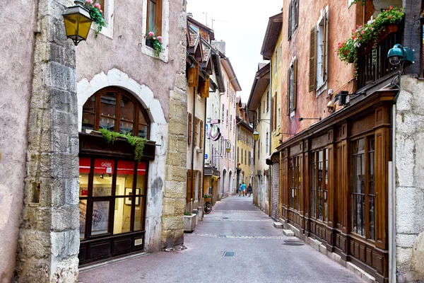 Weergave van de oude stad van Annecy - Frankrijk — Stockfoto