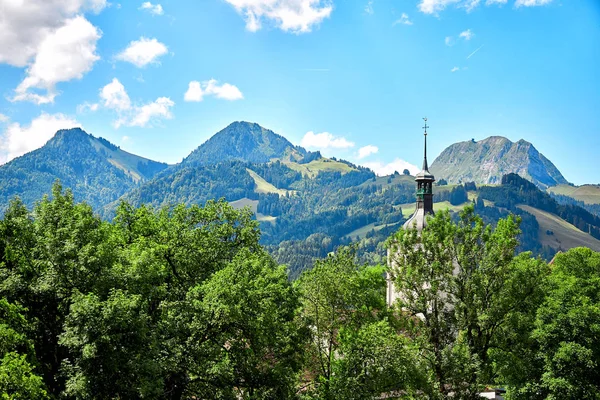 Landschaft der Schweiz — Stockfoto