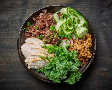 Kahvaltı güç plaka