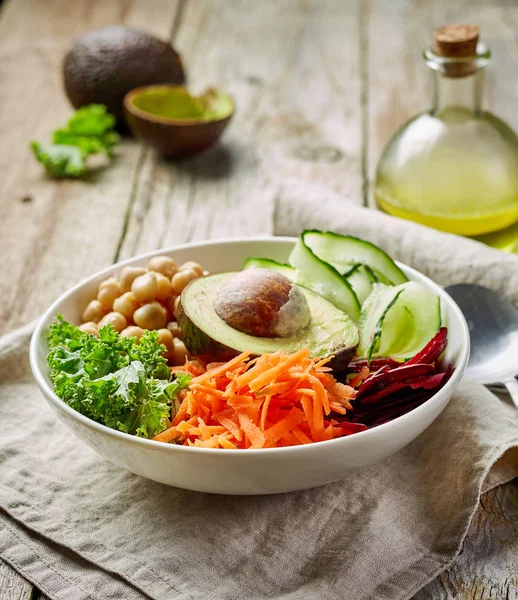 Frühstück vegane Schüssel — Stockfoto