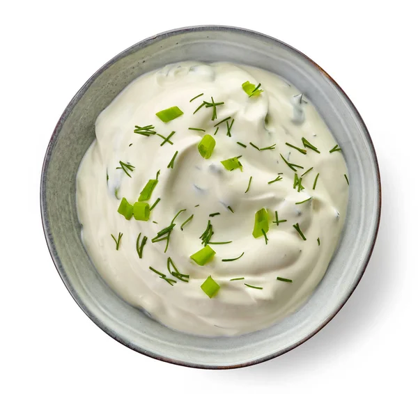 Ekşi krema dip sos kase