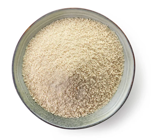 Bowl of breadcrumbs — Stock Photo, Image