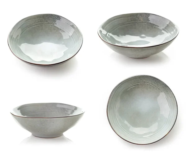 빈 회색 그릇 — 스톡 사진
