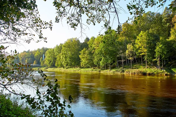 Río Gauja, Letonia —  Fotos de Stock
