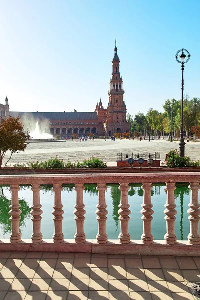 Spanje Square, Sevilla, Spanje — Stockfoto