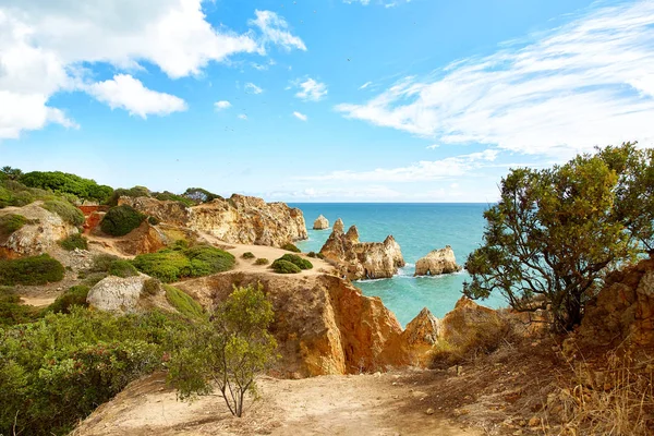 大西洋、ポルトガルの岩の海岸 — ストック写真
