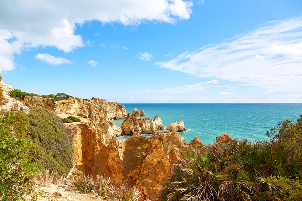 Costa rocosa del Océano Atlántico, Portugal — Foto de Stock