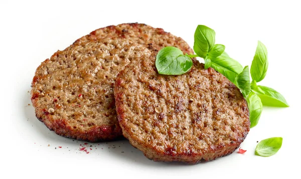 Gegrilltes Burger-Fleisch — Stockfoto