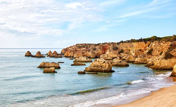 Strand van de algarve, portugal — Stockfoto