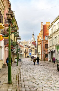 Sokak kenti Kaunas, Litvanya