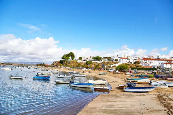 Barche da pesca a Alvor — Foto Stock