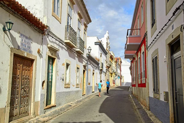 Vista rua de Faro, Portugal — Fotografia de Stock