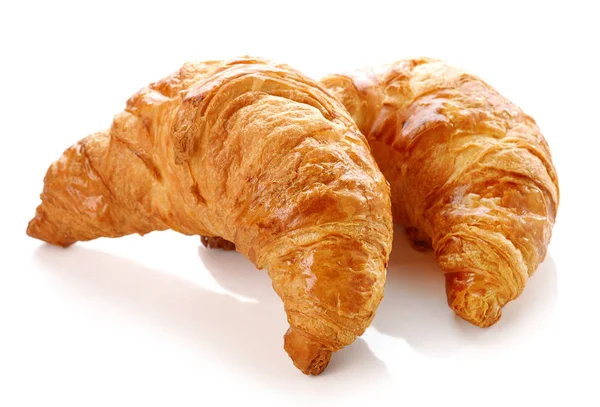 Croissants fraîchement cuits au four — Photo