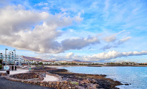 Costa Teguise, Kanári-szigetek, Spanyolország — Stock Fotó