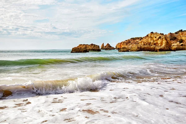 Strand van de algarve, portugal — Stockfoto