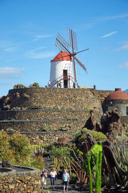 Kaktüs Bahçe Jardin de kaktüs Lanzarote Adası