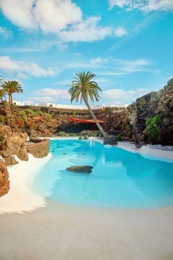 Jameos del Agua pool in Lanzarote