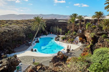 Jameos del Agua pool in Lanzarote