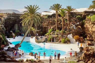 Jameos del Agua pool in Lanzarote