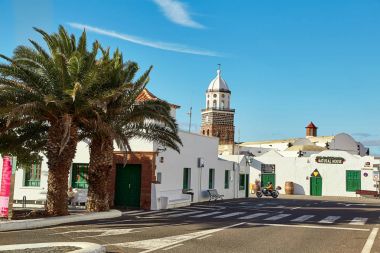 Teguise town, Lanzarote Island, Spain clipart