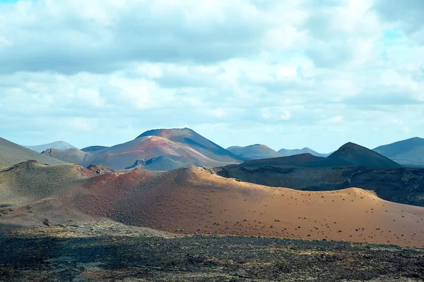 Vulkan av Lanzarote Island, Spanien — Stockfoto