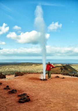 Volkan Lanzarote Adası, İspanya