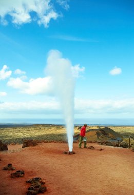 Volkan Lanzarote Adası, İspanya