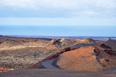 Volkan Lanzarote Adası, İspanya