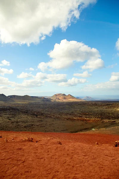 Vulkan av Lanzarote Island, Spanien — Stockfoto