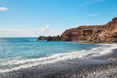 Lanzarote adasının güzel manzara