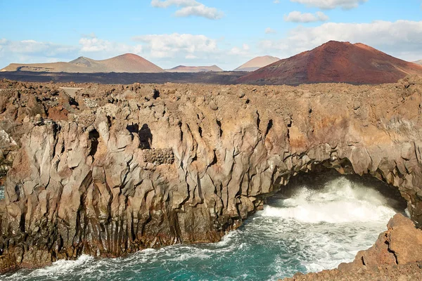 Lanzarote adasının güzel manzara — Stok fotoğraf