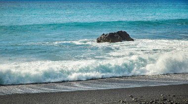 Lanzarote adasının güzel manzara