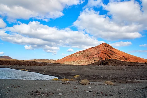 Vackra landskap av Lanzarote Island — Stockfoto